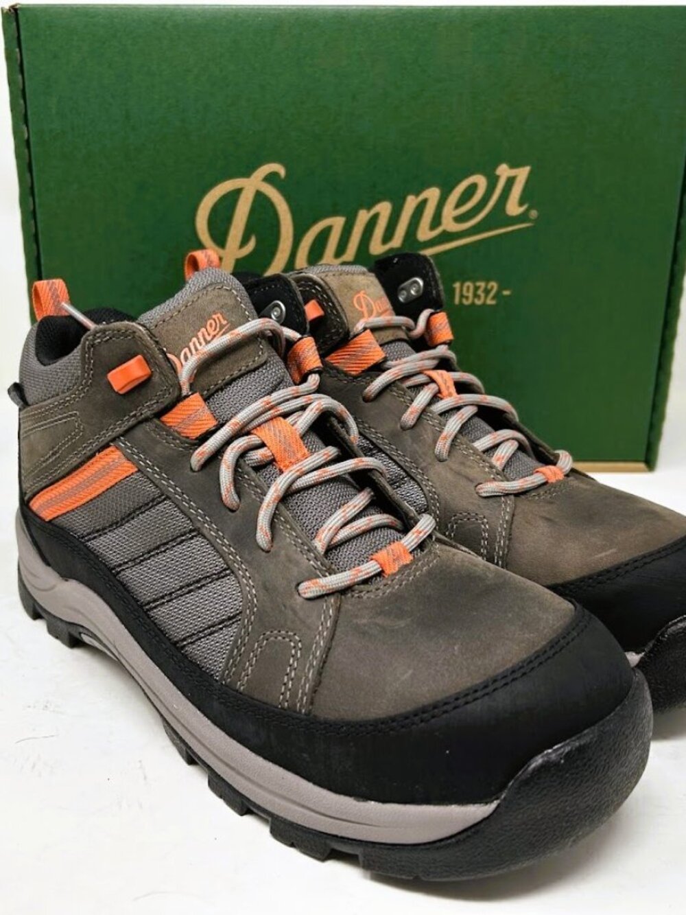 Danner Riverside 15347 Women's 8.5 Steel Toe Work Boots Waterproof ASTM EH Gray